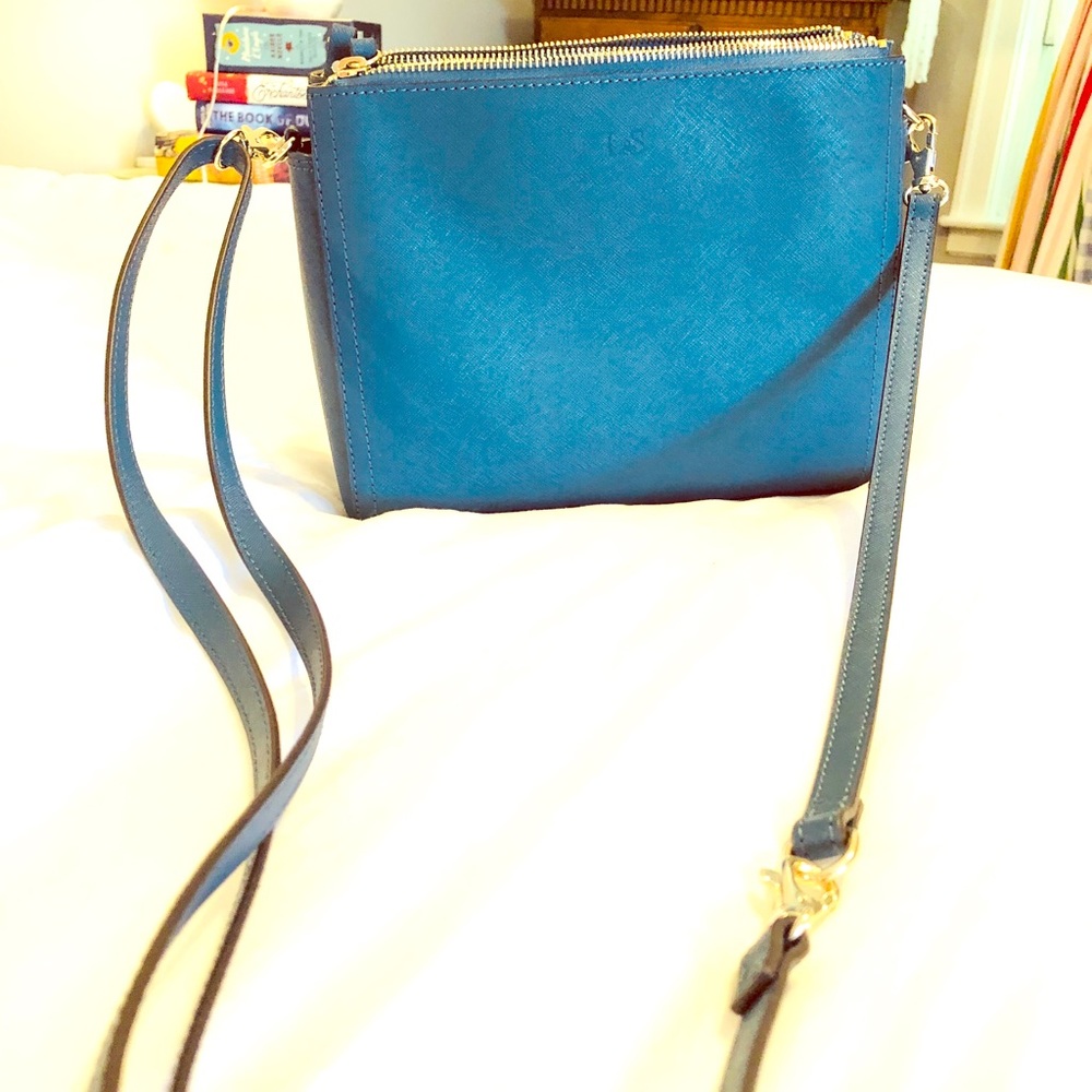 Lo & Sons The Pearl leather crossbody bag & clutch